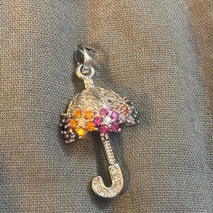 Sterling silver  Umbrella Pendant